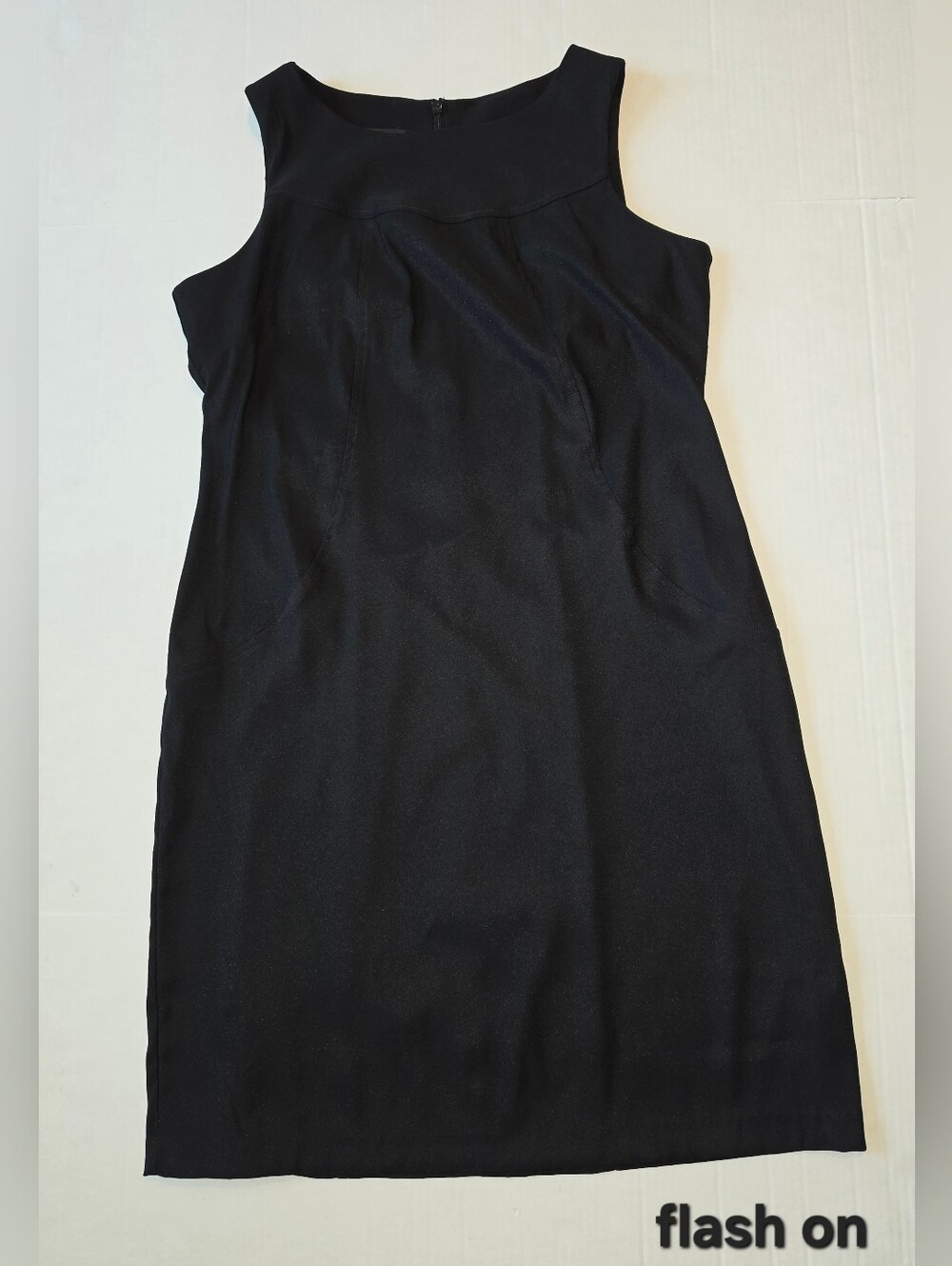 AGB Black Sleeveless Sheath Dress Sz 14